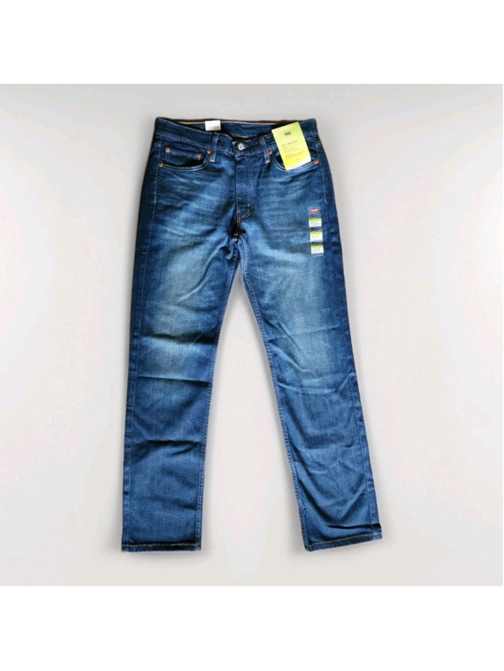 NWT Levi's 514 Straight Fit Jeans Men's 32x34 Flex Performance Stretch Indigo